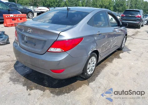 2016 Hyundai Accent Se z USA, uszkodzony, nr VIN KMHCT4AE6GU136847